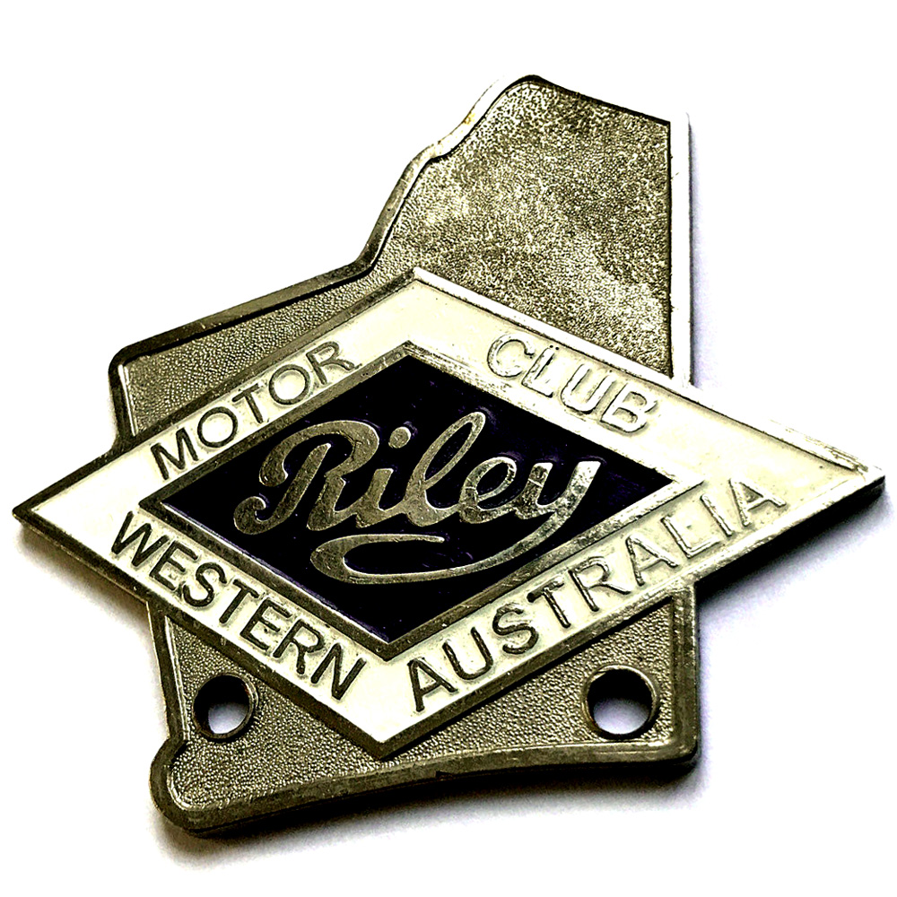 Riley Motor Club Western Australia car badge